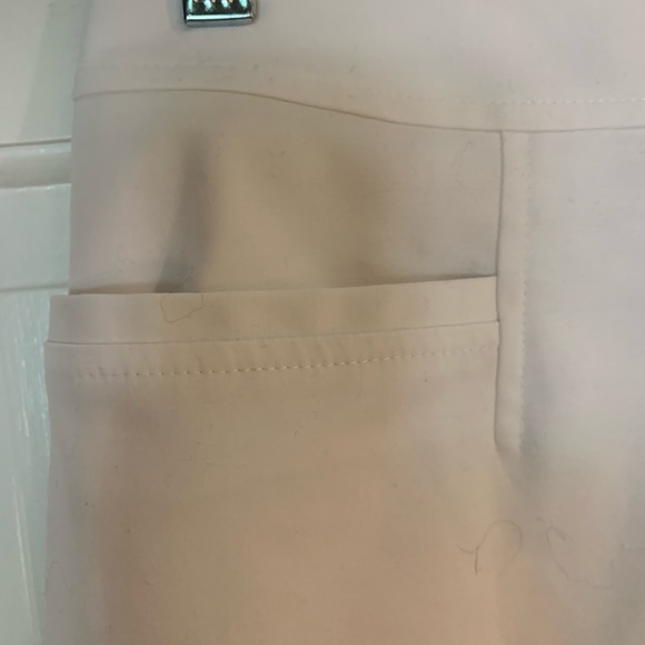 Nordstrom Halogen skirt in white cotton size 4. - Picture 5 of 7